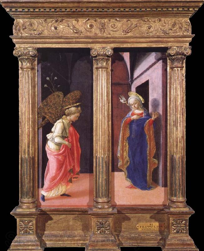 Fra Filippo Lippi The Annunciation